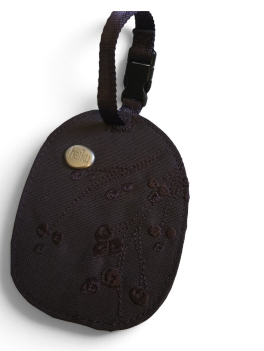 Haiku Travel Luggage ID Tag Plum Purple